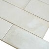 Apollo Tile Antiek 2.58 in. x 7.9 in. Glossy White Ceramic Subway Wall and Floor Tile 5.38 sq. ft./case, 38PK MOD88WHT258A